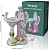 Voveexy Solar Garden Statue for Outdoor Décor, Angel Garden Figurine with Color Changing Light Resin Sculpture Ornament Waterproof Yard Art for Patio Lawn Yard Housewarming Garden Gift