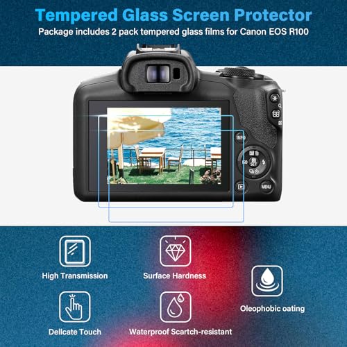 Funda protectora de silicona para cámara Canon EOS R100 miniatura 4