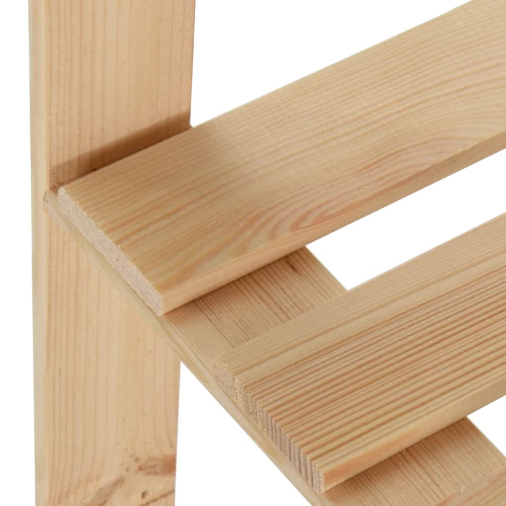 Générique Étagère d'angle de Rangement 5 Niveaux 82,5x82,5x170 cm Pin,Entreprise & Industrie,Stockage Industriel,Étagères industrielles,327323