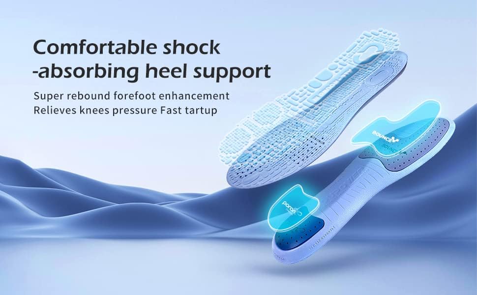 Soccer Football Cleat Insole Insert Gen3-Standard Thickness Blue Sky (US5.5-6) - Image 7
