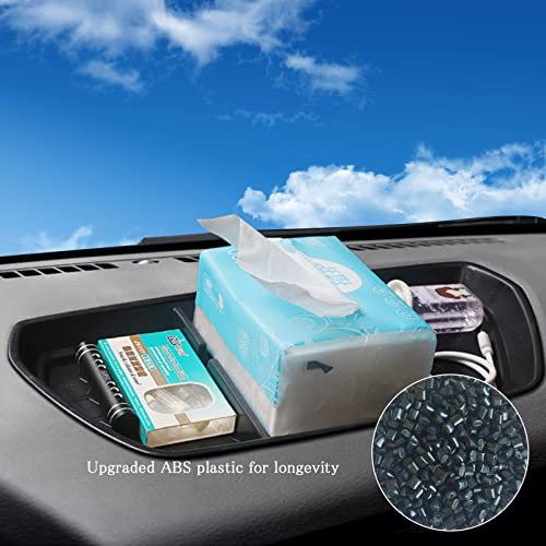 Image of CDEFG for 2022-2024 Frontier Pickup Truck Center Console Dash Organizer 2023 2024 Nisan Frontier Truck Dashboard Table Tray Storage Box Dash Phone Holder 2024 Frontier Truck Accessories