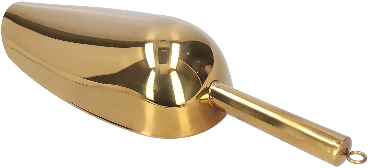 AKAZI Cuillère à Glace en Acier Inoxydable, Grande Mesure de Cuisine, Farine de Sucre, thé, Bonbons sucrés, Distributeur de Nourriture, buanderie, cuillères à lessive (n° 3) (n° 3)