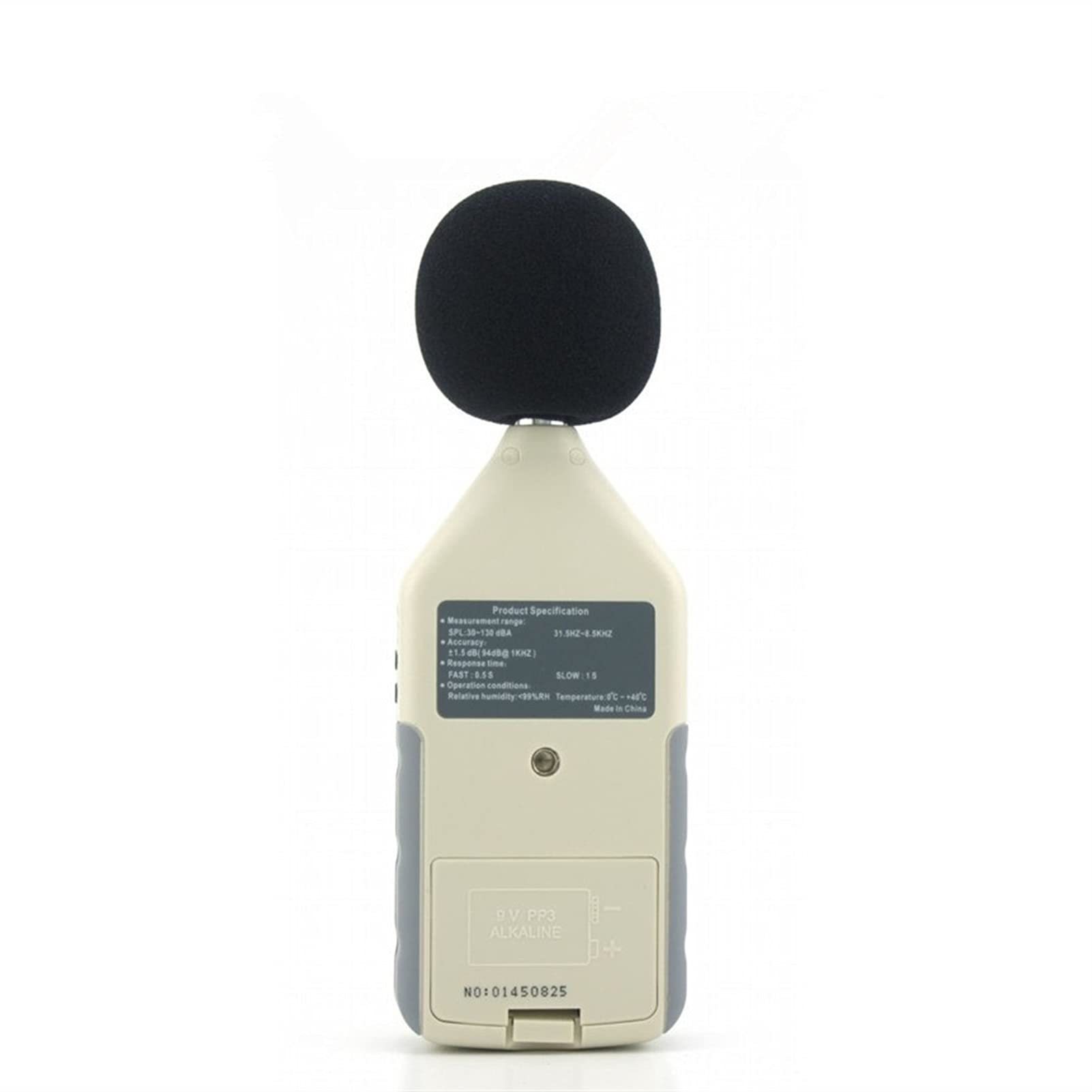 Medidor de ruido de alta precisión Medidor de nivel de sonido Medidor de ruido digital Tester de ruido Tester Decibel