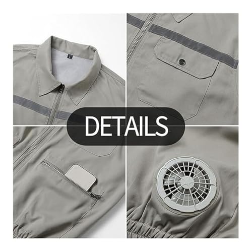 Kuchofuku Air-Conditioned Work Jacket,Men and Women Outdoor Work Uniform Jacket With Cooling Fans2