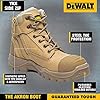 DEWALT Men's Akron Side Zip Steel Toe Safety Boot, Sand, UK10 (EU44) #1