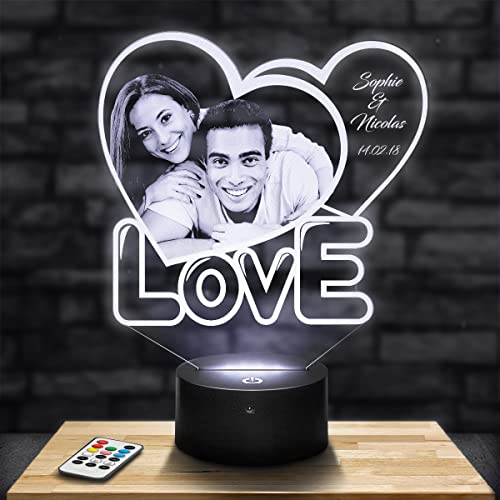 Lampephoto.fr - lampada personalizzata, regalo di San Valentino per...