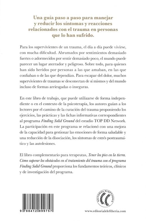 Tener los pies en la tierra: Libro de trabajodel programa Finding Solid Ground.