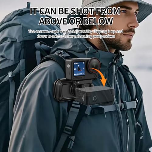 Image of MOBILIFE Magnetic Backpack Camera Clamp for DJI Osmo Action 6 /Nano