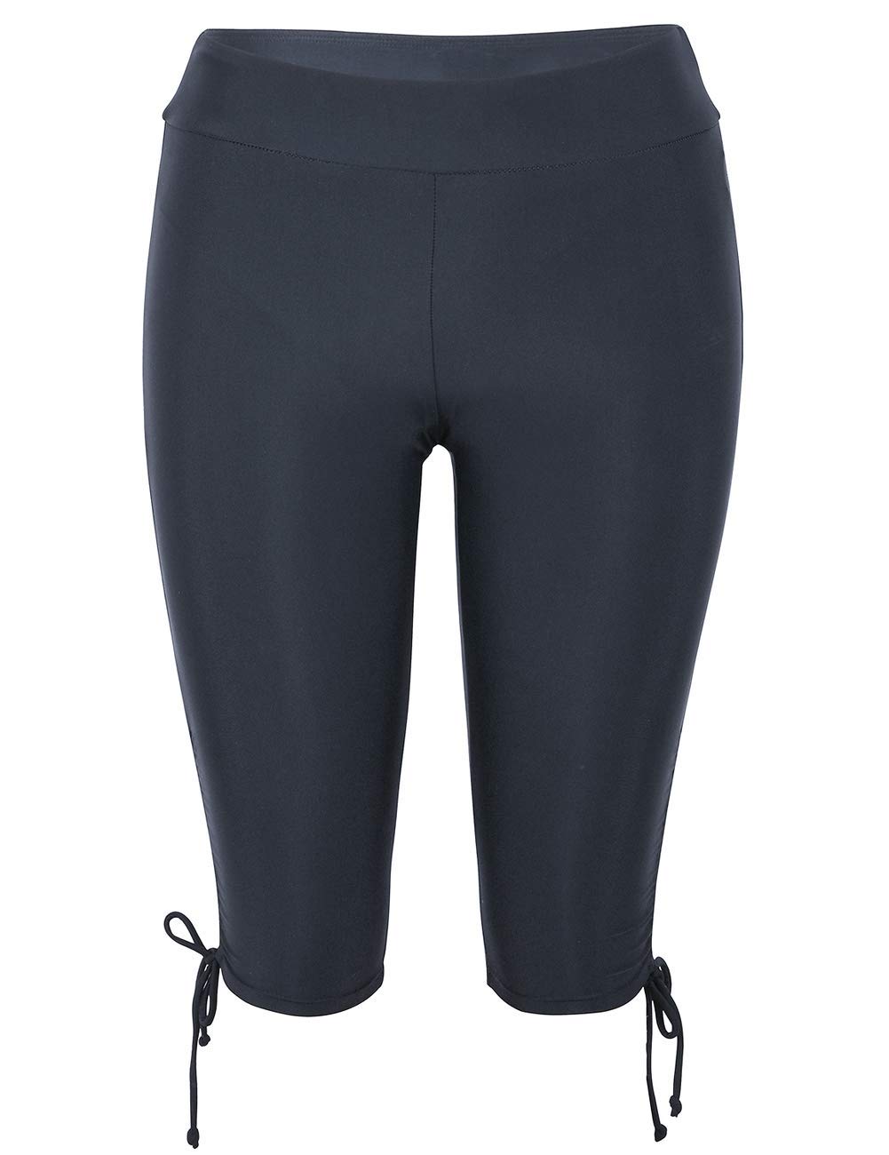 Women's Rash Guard Board Shorts UPF50+ Sports Capris Swim Bottom Skinny Surfing Tights Leggings Grey 20-image-35