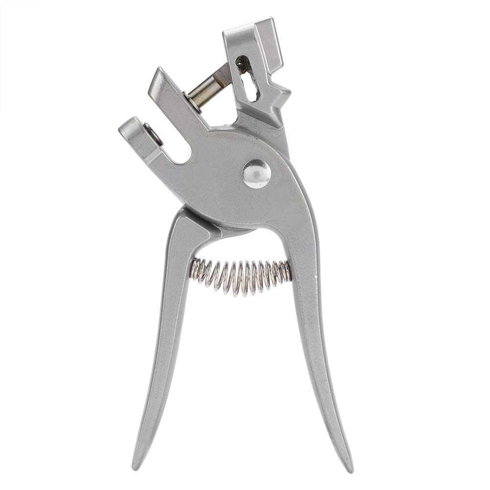 Jelquix Animal Ear Notcher Tool Aluminum Alloy Punch Plier for Pig Identification 19.3cm Durable Labor-Saving Design