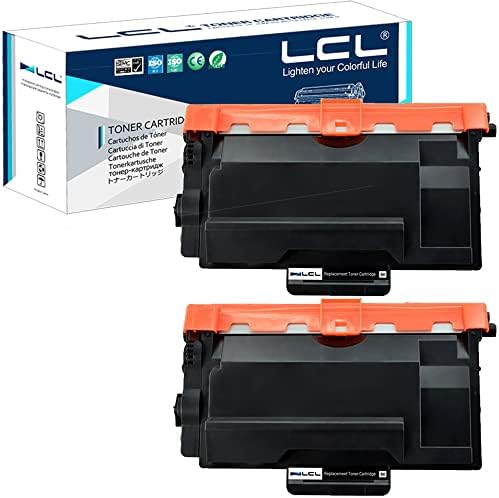 TN3480 Compatibile Brother – 2 Toner Neri Da 8000 Pagine Ciascuno, Per HL-L5100DN, MFC-L5750DW, DCP-L5500DN E Molti Altri
