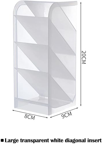 Miniatura 2 de Organizador de escritorio para bolígrafos, soporte para brochas de almacenamiento, soporte para lápices de escritorio para suministros escolares,