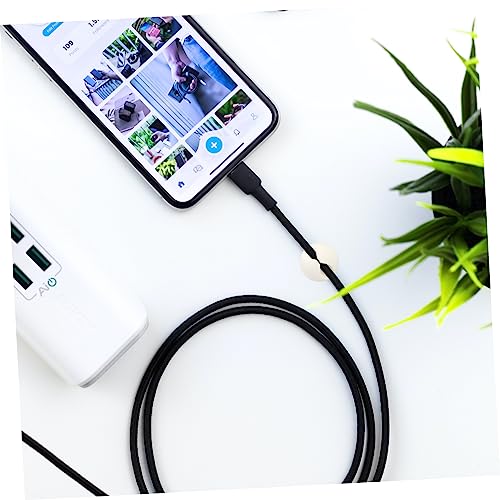 NUOBESTY 10pcs Clips Adhesivos para Cable Multipropósito para Organización de Escritorio y Hogar, Soporte Flexible para Cables, Gestión Versátil de Cables miniatura 7