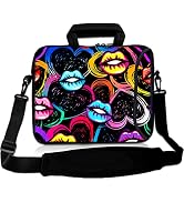 icolor 17" Laptop Shoulder Bag 16" 16.5" 17" 17.3" 17.4" inch Neoprene Laptop Computer PC Zipper ...