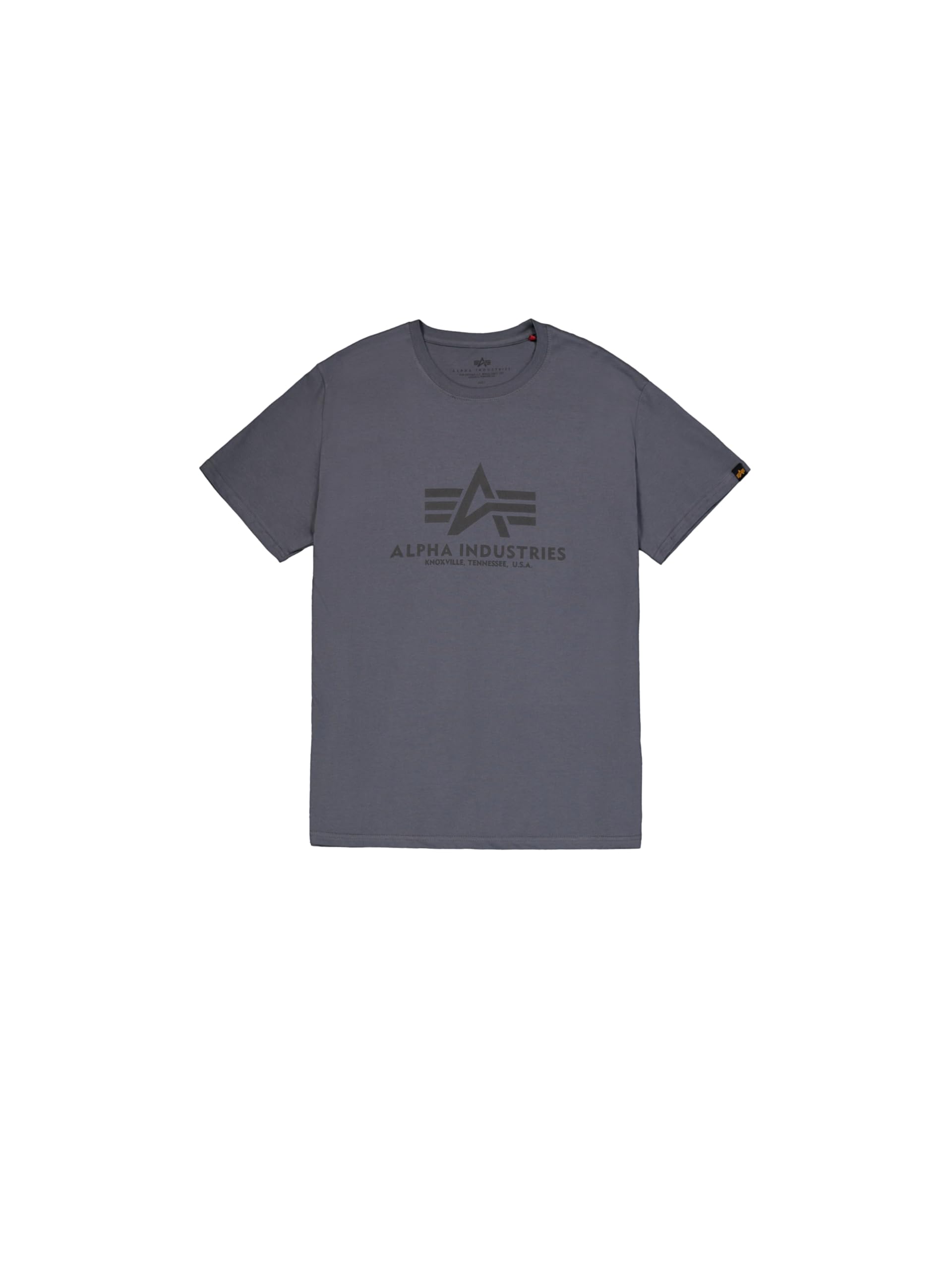 Alpha Industries Basic T-Shirt for Men Greyblack/Black