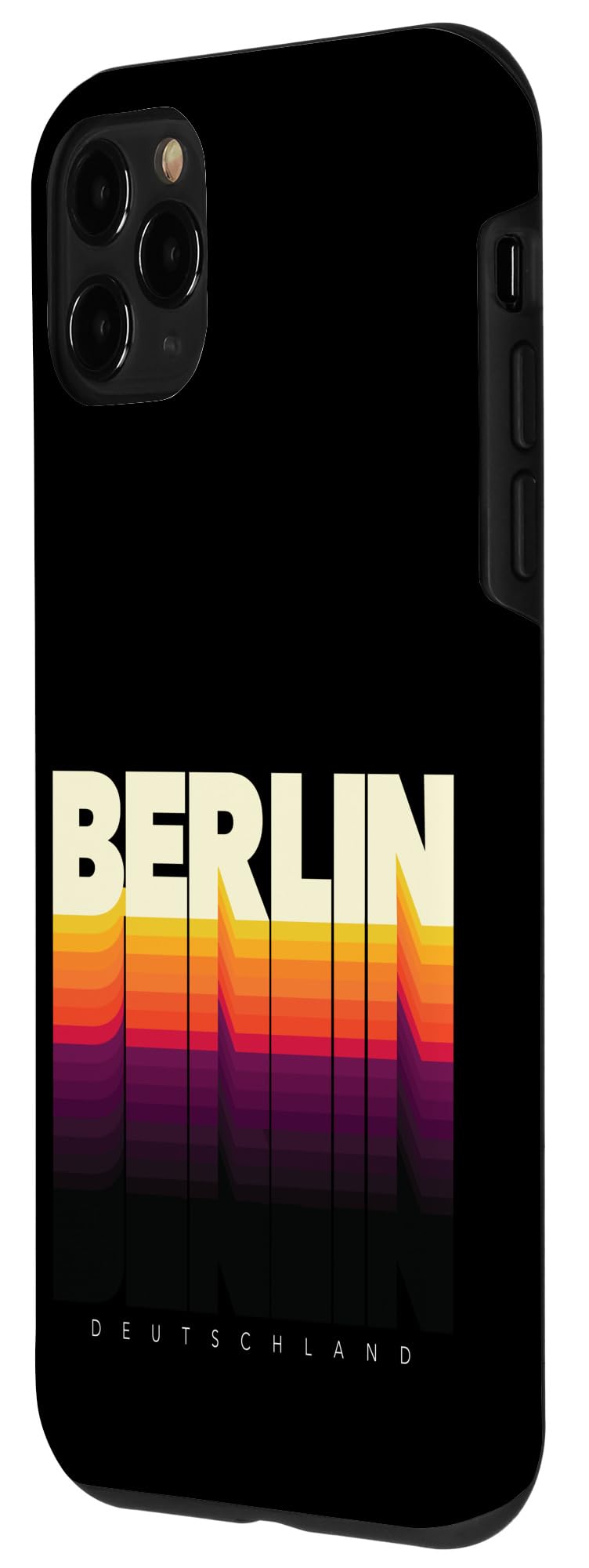 iPhone 11 Pro I Love Berlin, Proud Born in Berlin Fashion District Graphic Case - Image 2