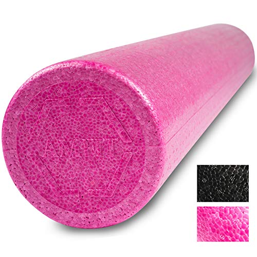 AMFit Foam Roller, High Density Foam Rollers for Muscles, Deep Tissue Massage, Back