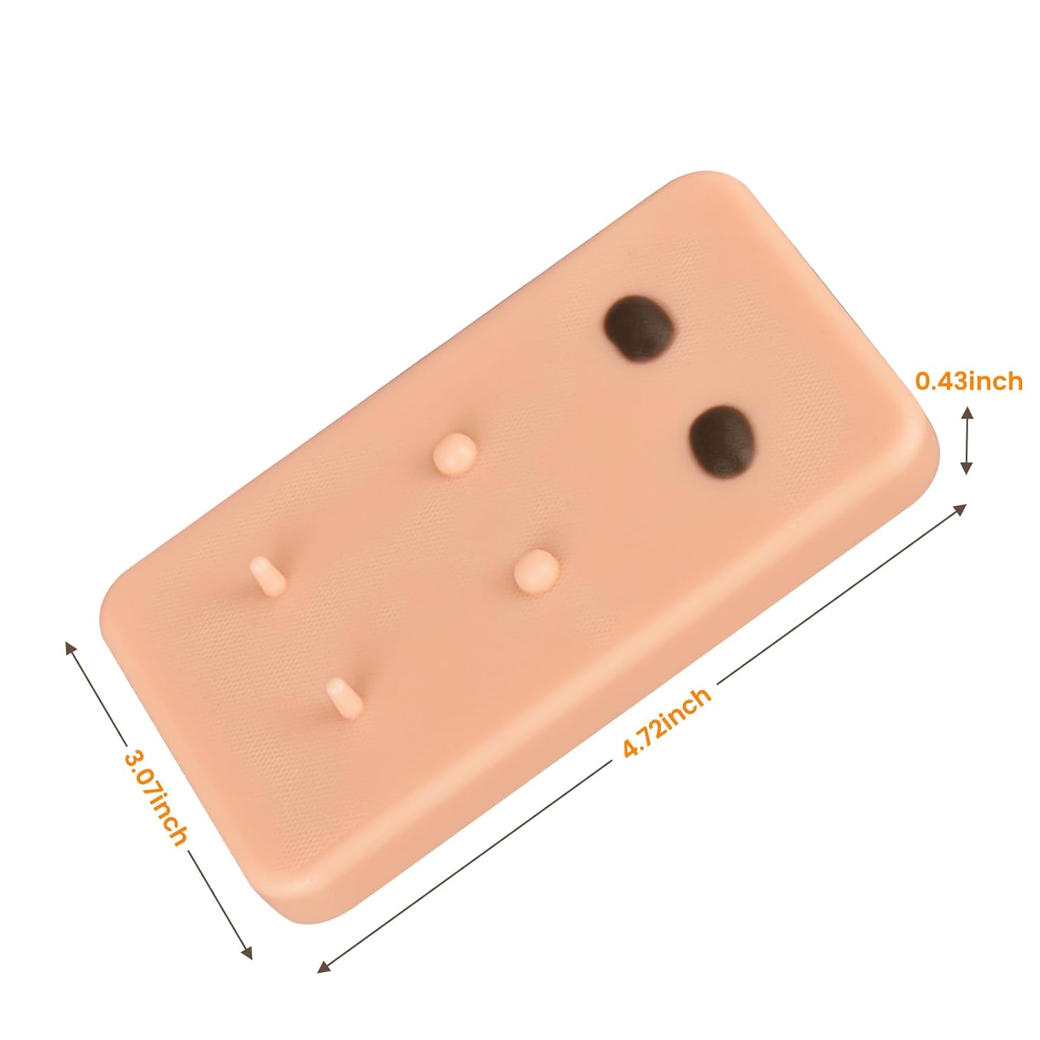 SimCoach Dermal Lesion Simulated Tissue Pads, Mole & Skin Tag Removal Training Pad