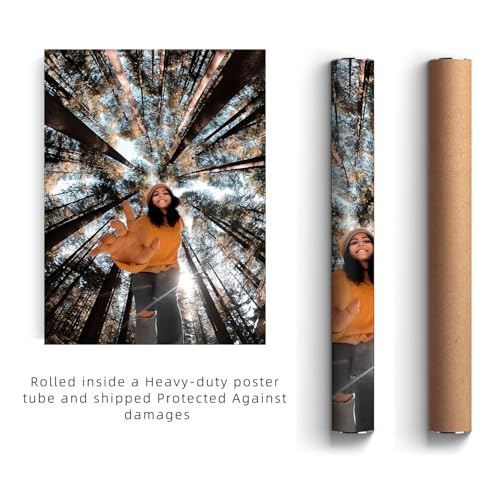 GZZFXXD Personalized Custom 24''x36''Canvas Prints with Your Photo/your Image Large Wallart Wall Decor for Bedroom Dining room Living room Children's room(Unframed)