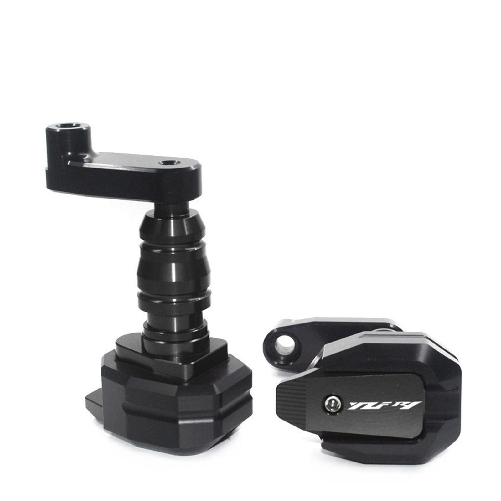 APLUZ Für Yamaha Für YZF R1 2004-2008 Rahmen Slider Crash Pads Motorschutzfolie Motorrad Zubehör Für YZFR1 Für YZF-R1 2005 2006 2007 Sturzpad (Farbe : Rot)