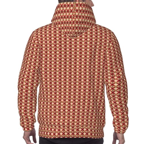Sweat à capuche Floride effet bois pour homme toutes saisons