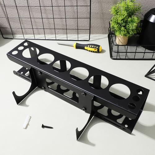 Construction solide en métal pour le support mural de rangement d'outils