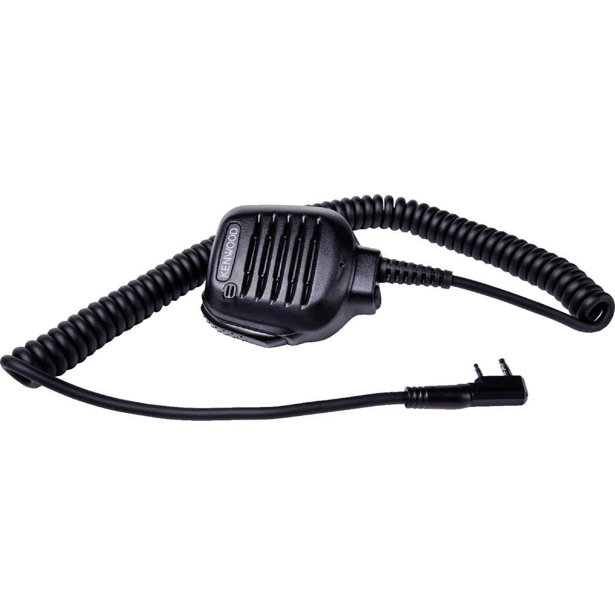 Kenwood Micrófono con altavoz militar con conector para auriculares KMC-45D, negro