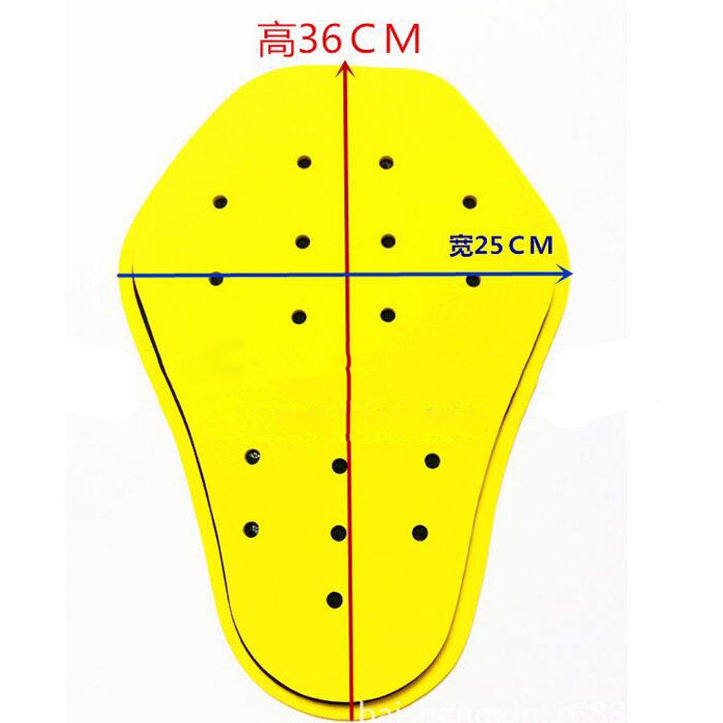 5x Pads Protezione Gomito Spalla Paraschiena Inserto Giacca Accessorio Motocicletta