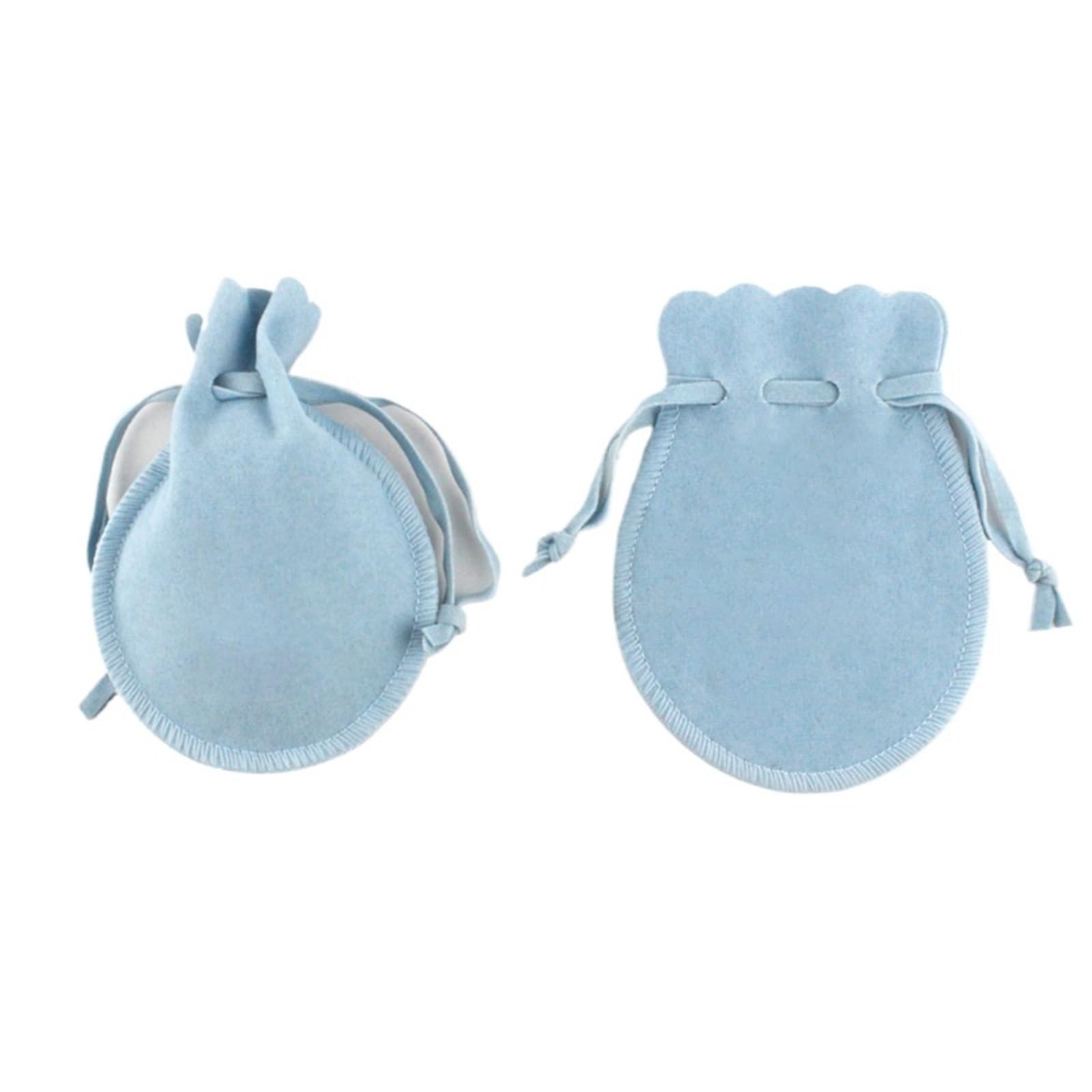 WLIHDB 10Pcs Drawstring Velvet Jewelry Bags Packaging Wedding Pouches for Jewellery