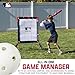 Franklin Sports MLB Baseball Pitch Zone Pitching Target - Kids Strike Zone Trainer for Backyard Games + Practice + (3) Plastic Balls - Fun Youth Baseball Toy - Ages 6+
