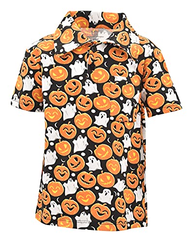 Image of Unique Baby Short Sleeve Collared Boys Polo Shirt, Toddler Kids Polo Shirts