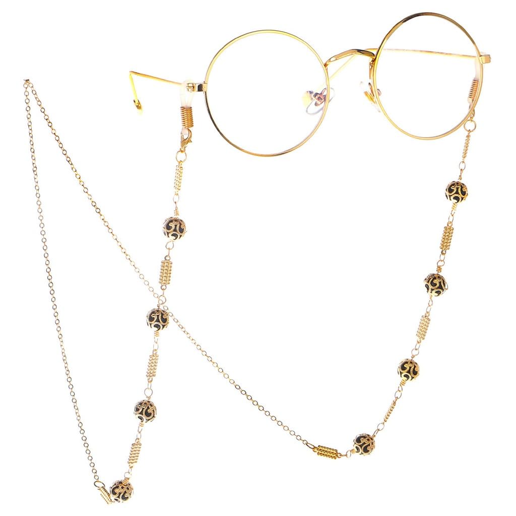 Gafas de Sol Anteojos Cadena Collar Gafas de Sol Presbicia miópica Cuerda Anteojos Cadena(3-Pack)