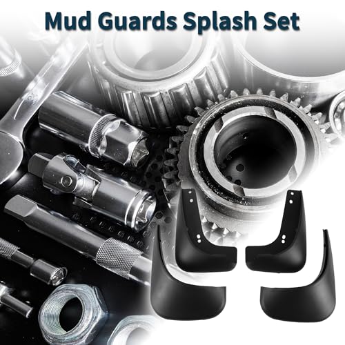 Image of Mud Flaps Splash Guards for Volkswagen Touran 2006-2015 W /Mount Accessories Mud Guards Front and Rear 1 Set