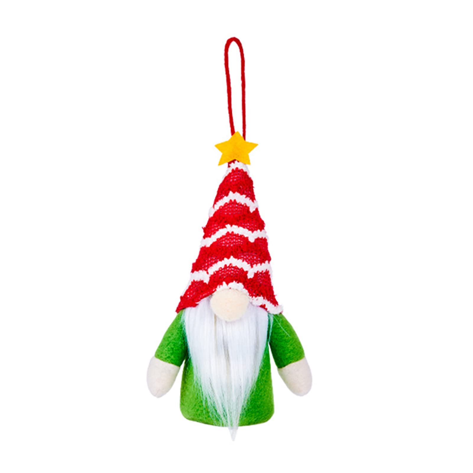 Kalttoy Christmas Hanging Pendant Decorative Doll Ornament Charm for Christmas Party Background Decoration Gnomes Outdoor