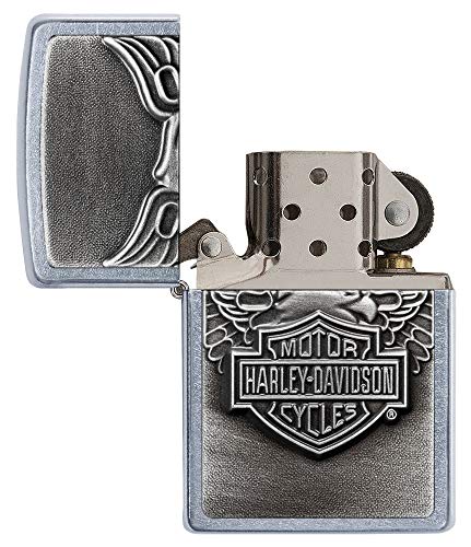 Encendedor Zippo Harley-Davidson Eagle en Emblema miniatura 5
