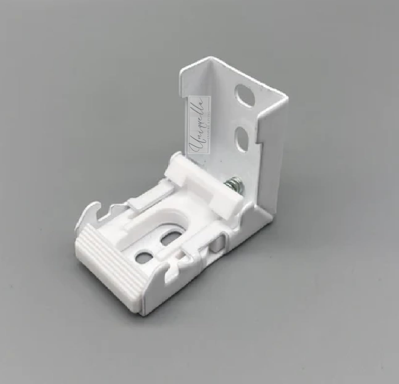 UNIQUELLA Angle Bracket for Open Cassette Roman Blinds - Tension Angle Metal Brackets - Pack of 2 Pure White Wall Support Channel Bracket (B0CBW6XGHG) Amazon Price History, Amazon Price Tracker