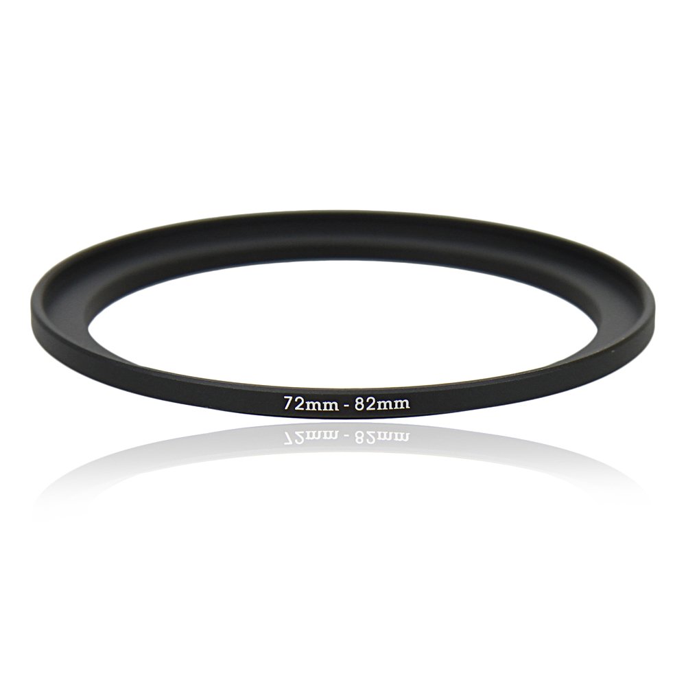 Kiwifotos SU 72-82MM 72mm-82mm Step-up Adapter Ring for Lenses 72mm Lens to 82mm Filter, Hood, Lens Converter and Other Accessories