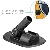 Lixada 180 Degree Rotation Kayak Canopy Mount Base for Inflatable Boat Canoe Awning Sun Shelter Adjustable