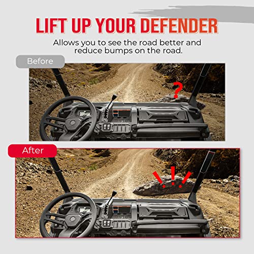 Image of KEMIMOTO UTV Lift Kit, 2 inch 2 Inch Lift Kit Compatible with Can Am Defender