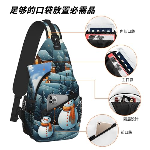 Mochila Sling Urbana para Mujer y Hombre miniatura 6