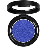 IS'MINE Single Dark Blue Shimmer Eyeshadow Powder Palette High Pigment, Longwear, Intense Color Best Dark Blue Eyeshadow