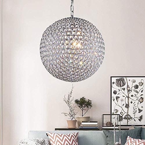 Lampe moderne dôme argent pour éclairer votre chambre et couloir