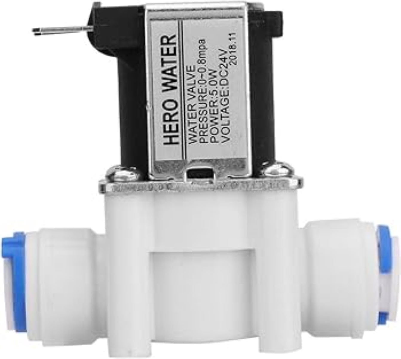 Original 1/4 Qc Hero Black Solenoid Valve 24V Sv For All Ro Water Purifiers Hero Sv Copper 24V Dc,Hr2 Sv,High Built Quality Long Life(1/4 Qc Solenoid Valve,1 Pic)-image-33