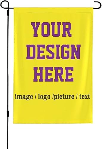 Banderas de jardín personalizadas, banderas de jardín personalizadas, banderas de jardín personalizadas, imprimen tu propia decoración de patio,
