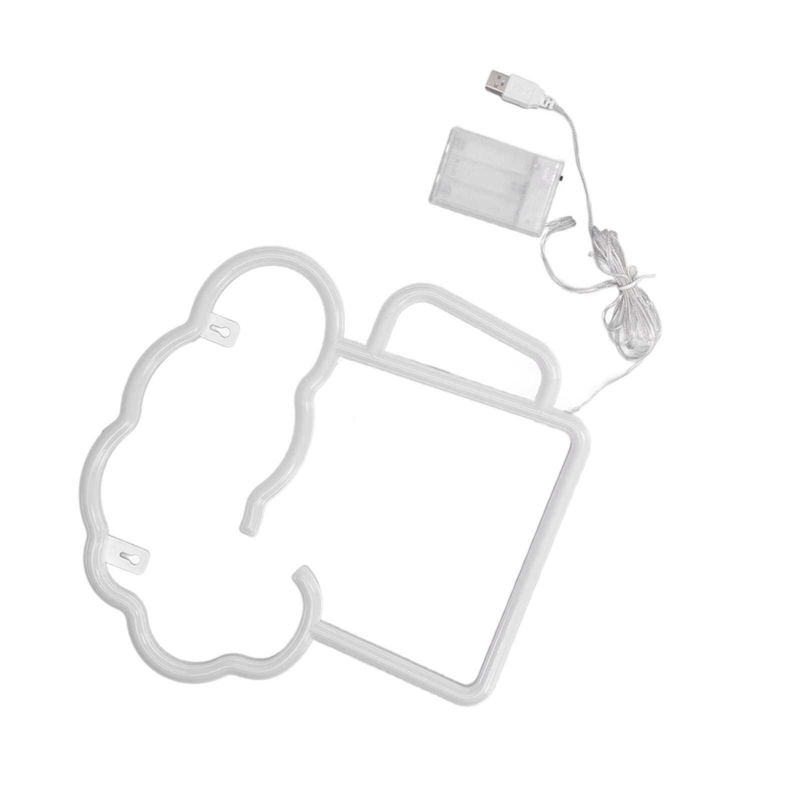 Lampka do piwa, neonowa tabliczka piwa, żółta, biała, zasilana bateriami, zasilanie USB, IP45, wodoszczelna, łatwa do zawieszenia, dekoracyjne lampy ścienne, tabliczka barowa