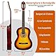 3rd Avenue Full Size 4/4 Klassische Gitarre Mit Spanischen Nylonsaiten, Einsteigerpaket – Sunburst