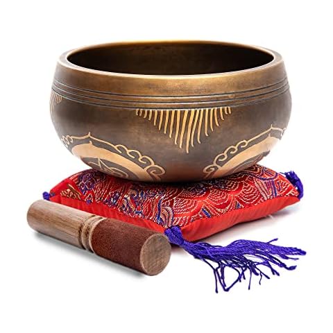 Tibetan Singing Bowl Set for Meditation Cover