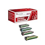 Awesometoner Black / Cyan / Magenta / Yellow Dell Multi-pack Cartridges for Dell 3110, Dell 3110CN, Dell 3115, Dell 3115CN