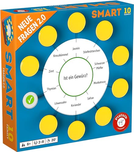 Piatnik 725197 Smart 10 Family Preguntas adicionales 2.0