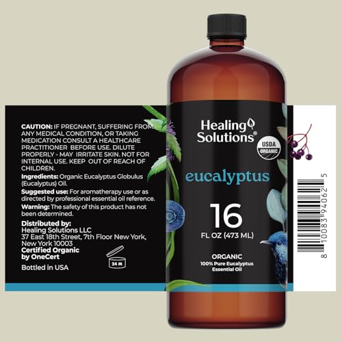 Aceite Esencial Orgánico de Eucalipto 16 Fl Oz miniatura 2